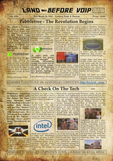 The Land Before VoIP Back To The Future Edition Pebbletree